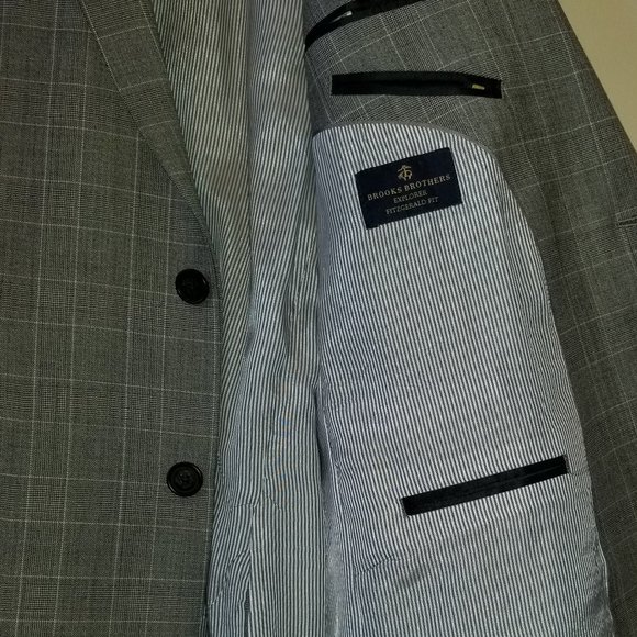 Brooks Brothers Men's Sports Coat Blazer Size 42L - Picture 4 of 9